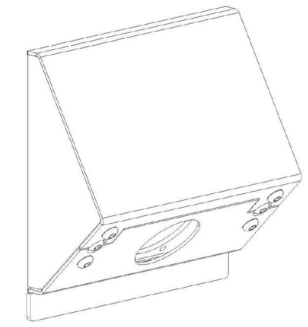 Hovedbilde WALLIE XS FOR 1 NEUTRIK CONNECTOR POSITION BLACK