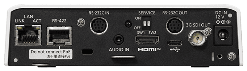4K PTZ Camera,Samtidig 3G-SDI, HDMI & USB output,POE+,Hvit