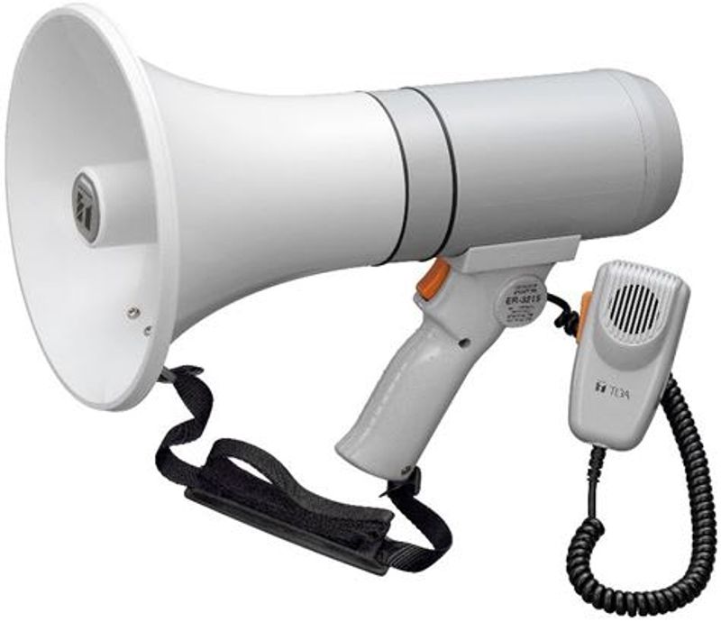 TOA Megafon Mikrofon Pistolgrep 23W / Håndmikrofon