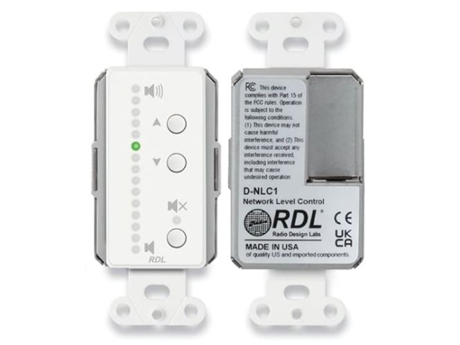 Hovedbilde Network Remote Control with LEDs - Dante -  White