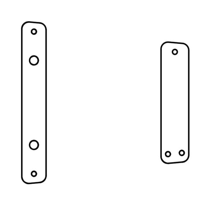 Hovedbilde End rigging plates for KARA IIi RAL