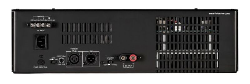 Forsterker 1x240W 100V 3U