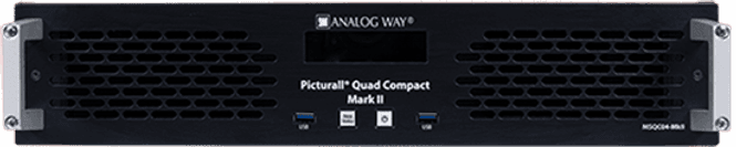Hovedbilde Pictural Quad Compact MKII mediaserver 2RU