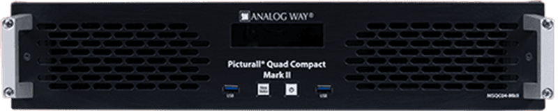 Pictural Quad Compact MKII mediaserver 2RU