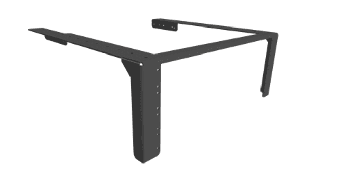 Hovedbilde Brakett/rackskinne f/vegg/tak 4U HD.Dynacord & LAamp support