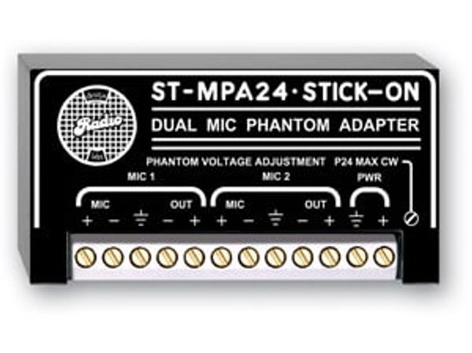 Hovedbilde Phantompower 24V, dobbel u/PSU